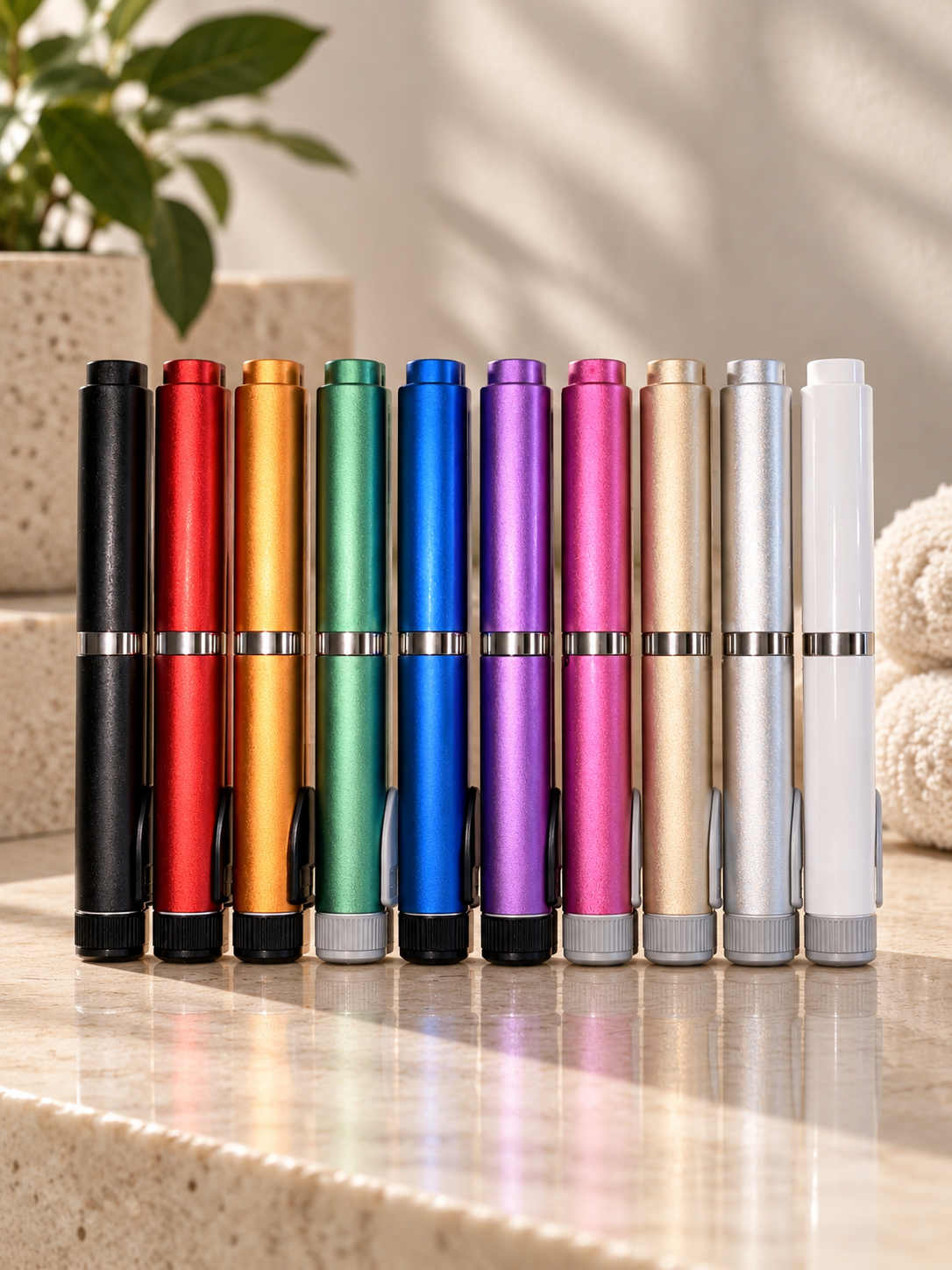 Reusable Metal Injection Pen V2 – Compatible with 3 mL Cartridges