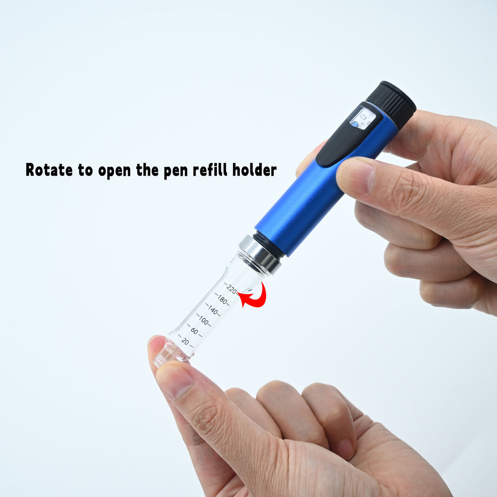 Reusable Metal Injection Pen V2 – Compatible with 3 mL Cartridges