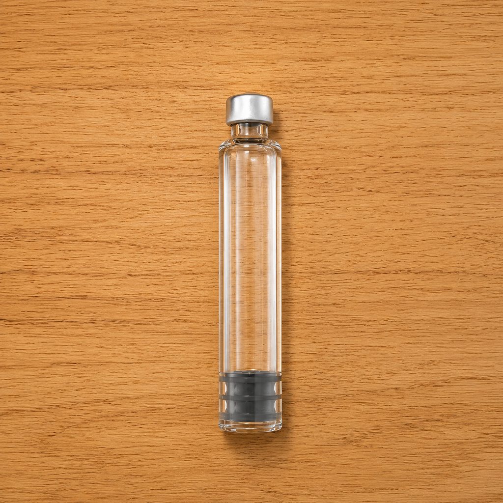 Empty 3 mL Cartridge for Reusable & Disposable Injection Pen – Sterile & Unfilled